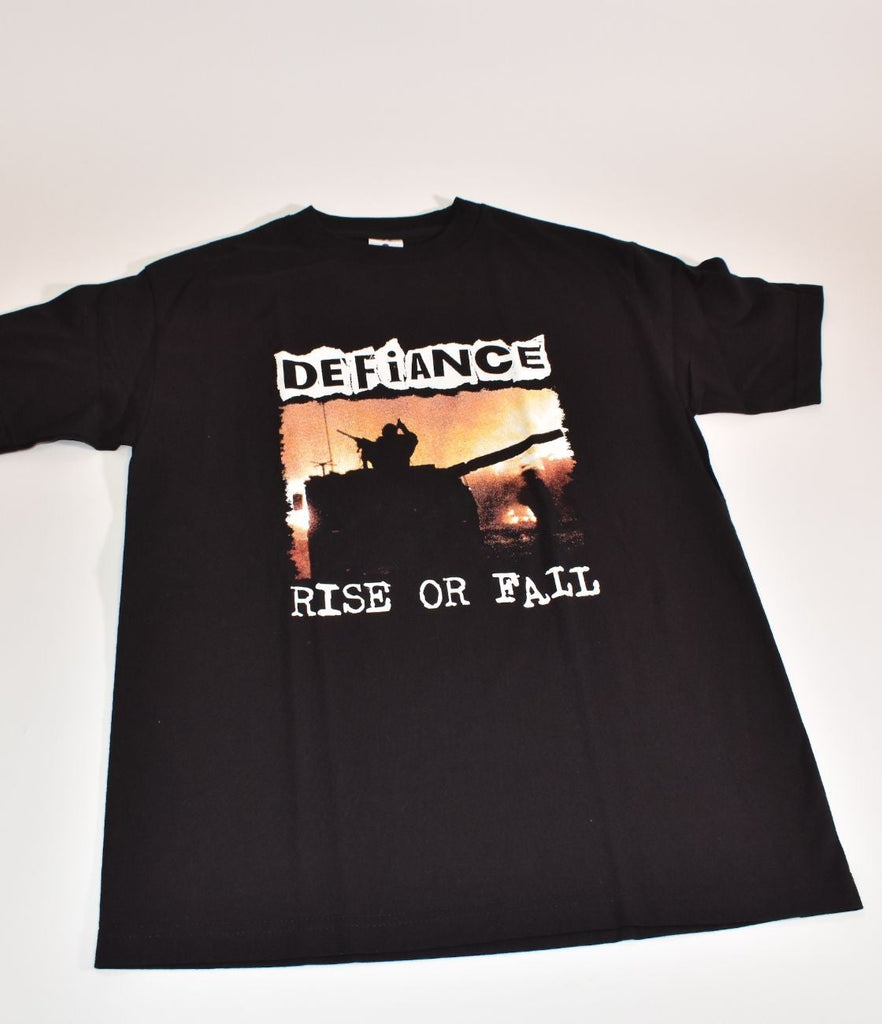 Defiance- Rise or Fall Mens T-Shirt-The Trendy Walrus