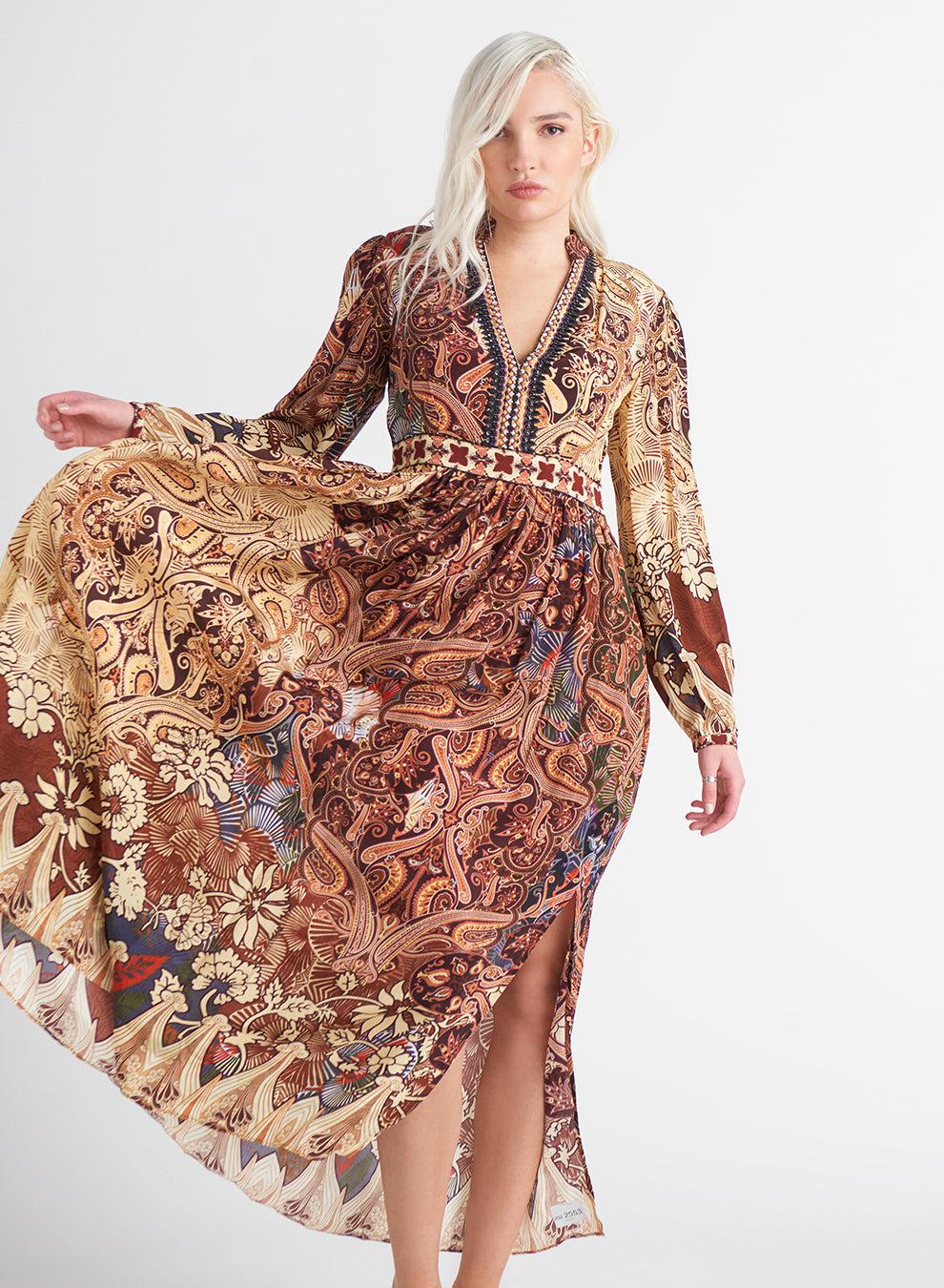 dex maxi dress Dex Long Smocked Maxi Dress
