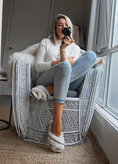 EMU Australia Mayberry Slippers in Own It Natural-The Trendy Walrus