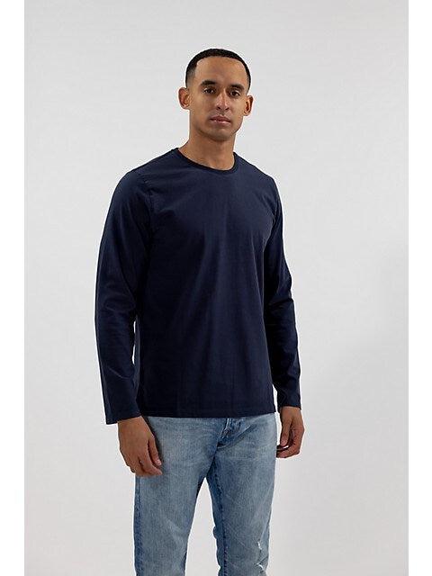Easy Mondays Long Sleeve T-Shirt In Navy-The Trendy Walrus