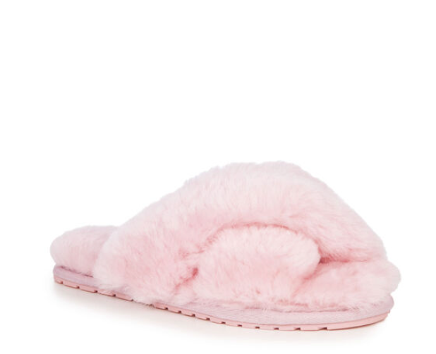 Emu Mayberry Slippers in Baby Pink-The Trendy Walrus