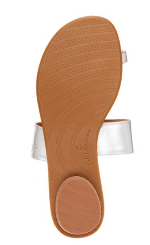 Emu Myrtle Sandal in Silver-The Trendy Walrus