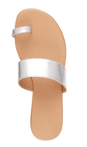 Emu Myrtle Sandal in Silver-The Trendy Walrus