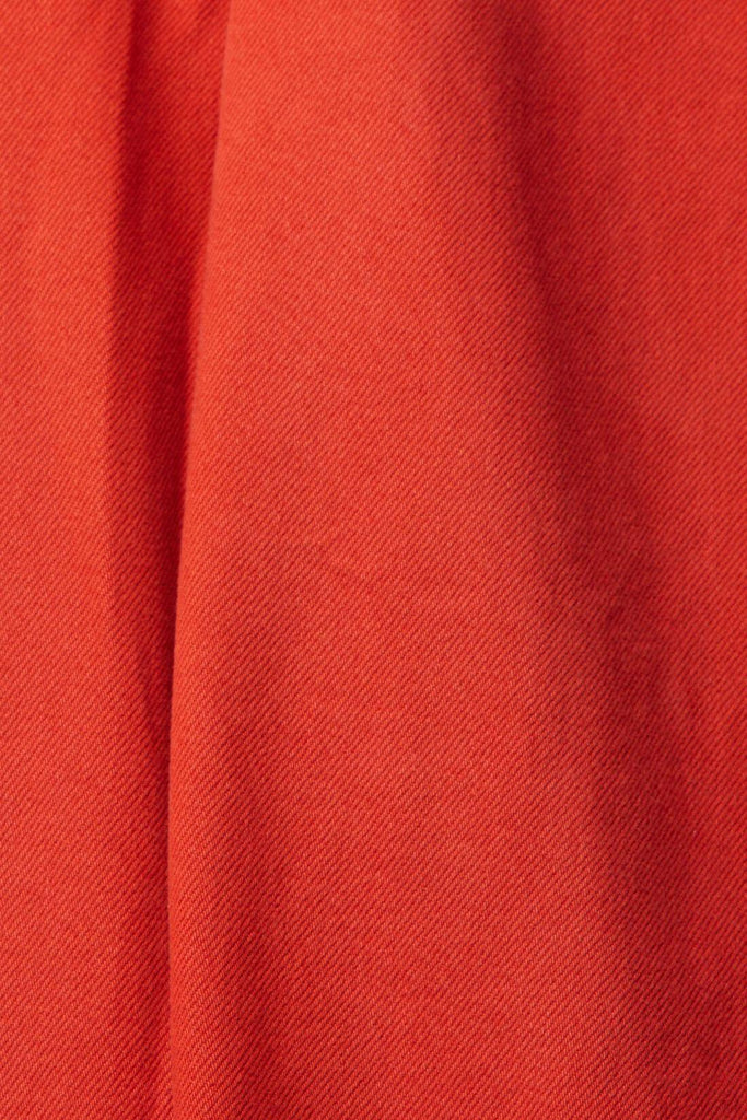 Esprit HR Mom Fit Denim 28" In Orange/Red-The Trendy Walrus