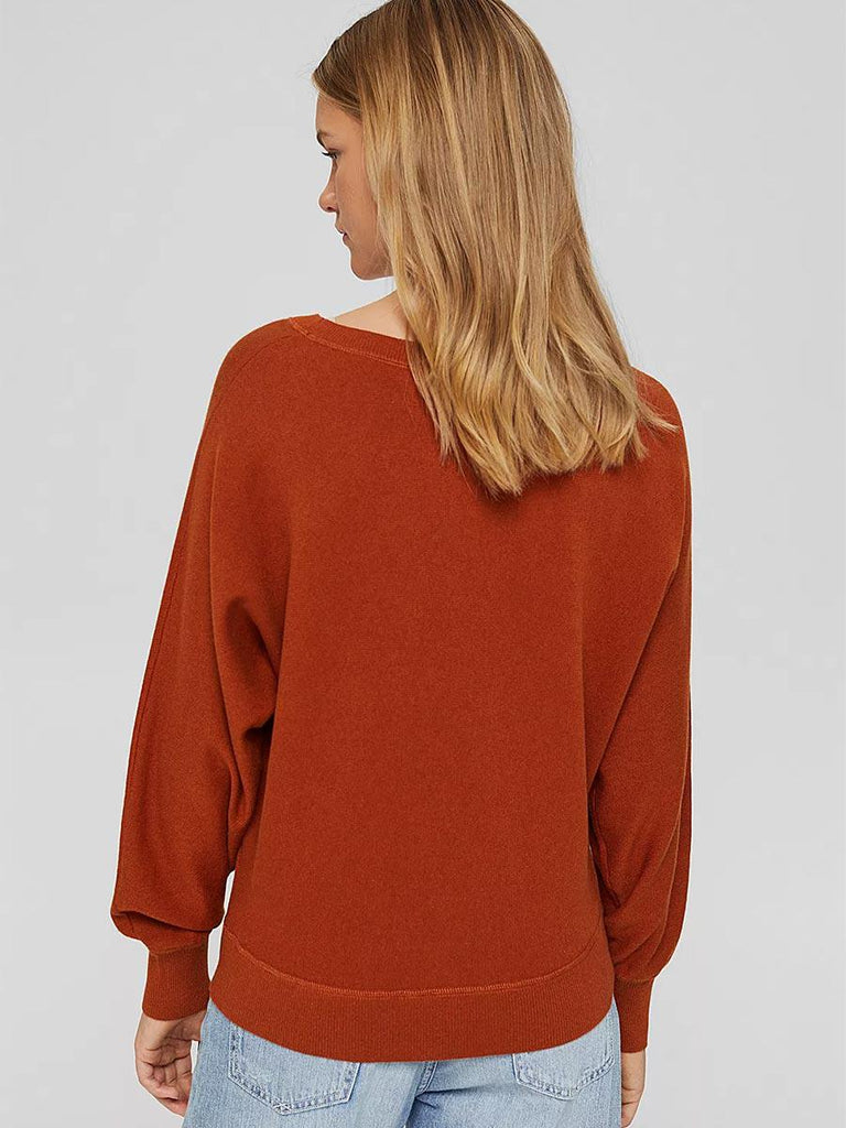 Esprit LLT Organic Cotton Dolman Sweater-The Trendy Walrus