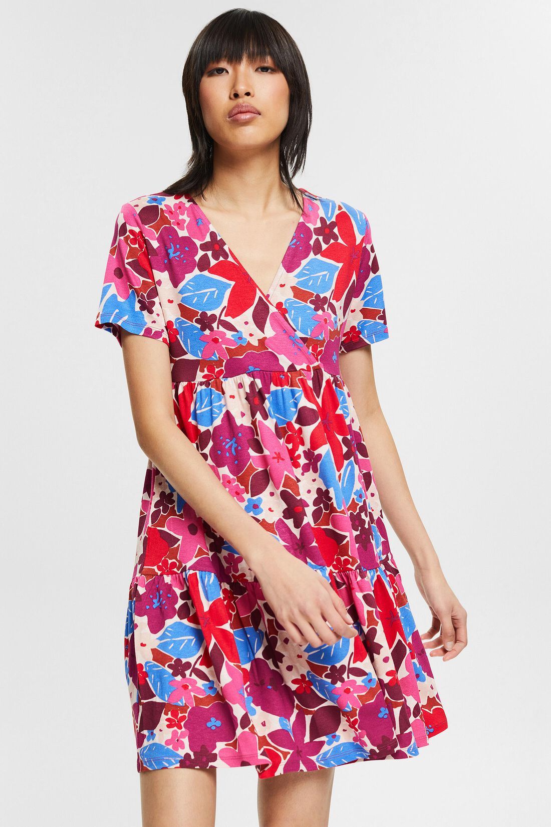 F&F - Spring, is that you? 💐 Floral midi dress, £22 #FandFClothing #Tesco  #IOnlyPoppedInFor
