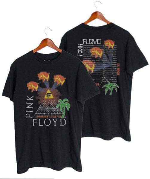 Jack Of All Trades Pink Floyd Animal Tour 77 Tee In Black-The Trendy Walrus