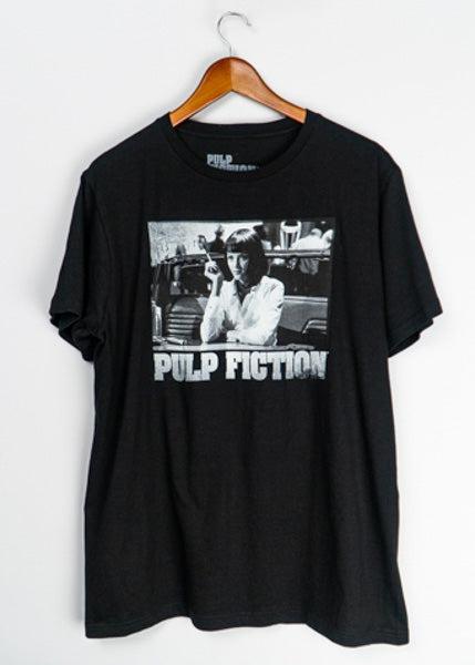 Jack Of All Trades Pulp Fiction Tee In Black-The Trendy Walrus
