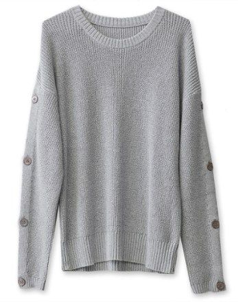 KAVU Lena Sweater in Morning Mist-The Trendy Walrus