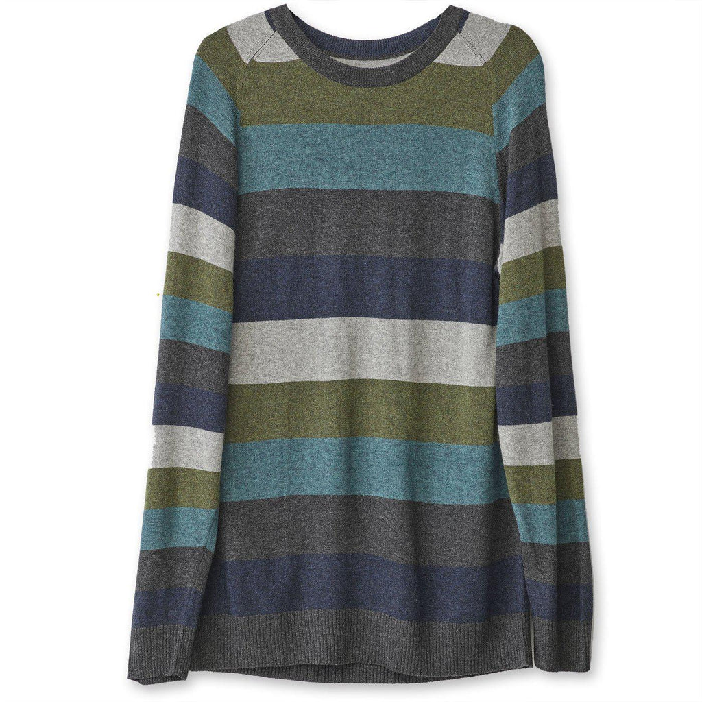 Kavu Atkinson Stripe Merino Sweater in Blue Spruce-The Trendy Walrus