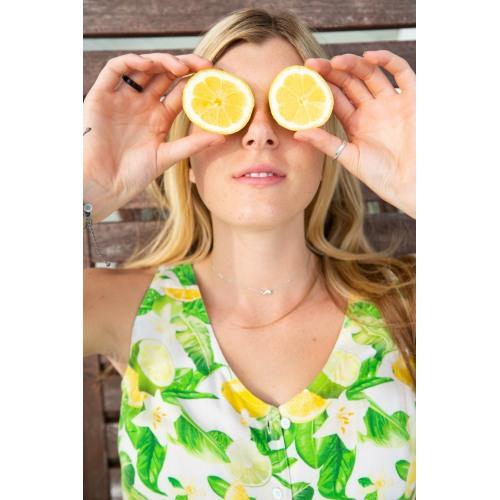 Kavu Beryl Citrus Print Tank Blouse-The Trendy Walrus
