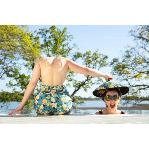 Kavu Hopper Citrus Print Shorts-The Trendy Walrus
