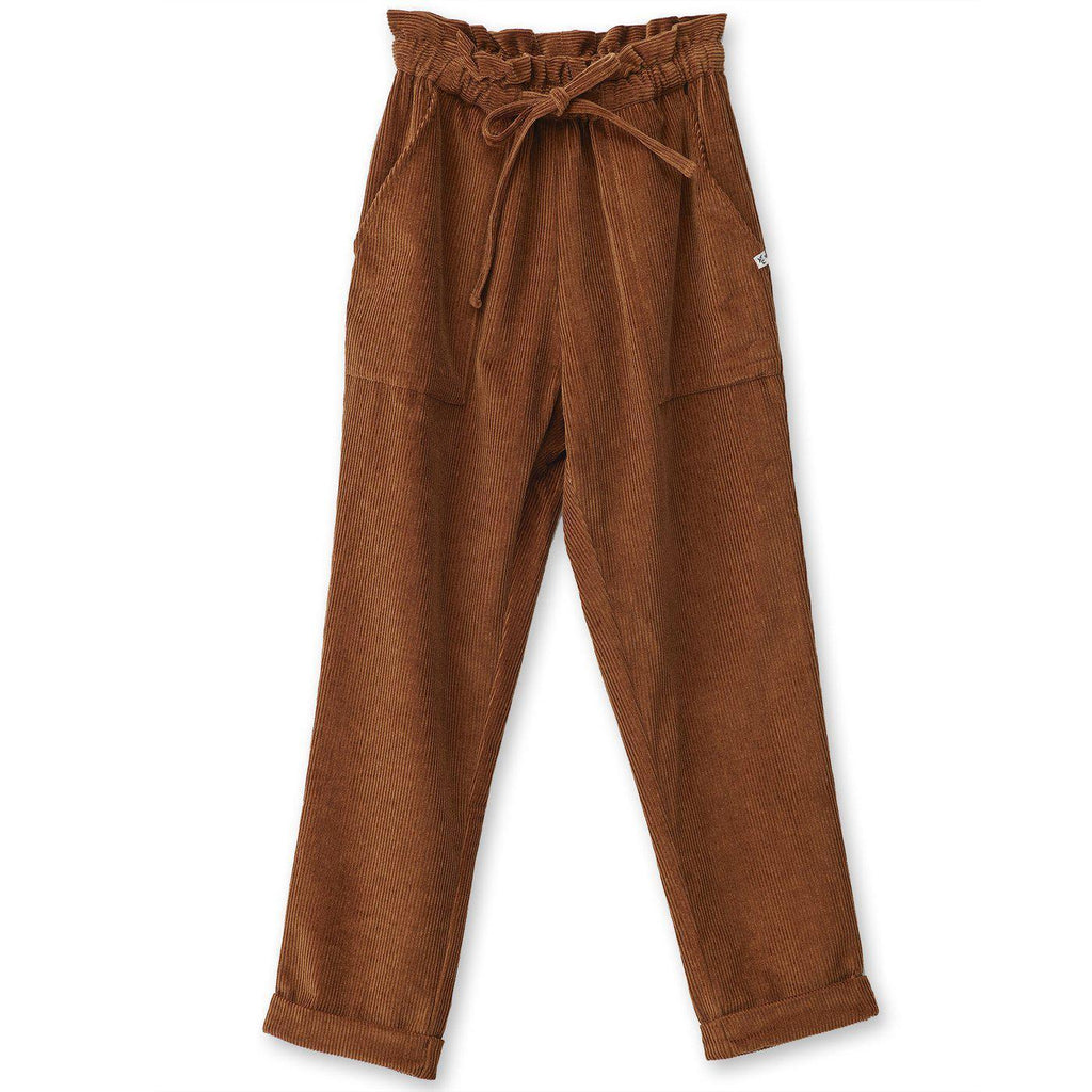Kavu Wyeth Corduroy Paperbag Pant in Husk-The Trendy Walrus