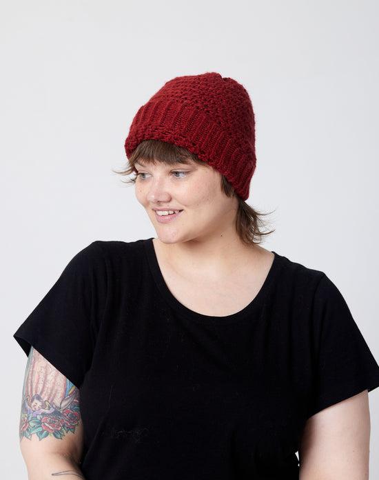 Known Supply Brix Toque in Berry-The Trendy Walrus