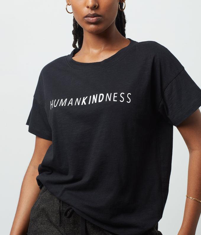 Known Supply Human Kindness Graphic Tee in Black-The Trendy Walrus