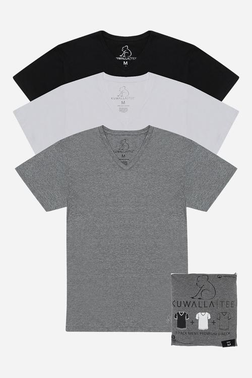 Kuwalla Tee V-Neck 3 Pack  Free Canada-Wide Shipping Over $75