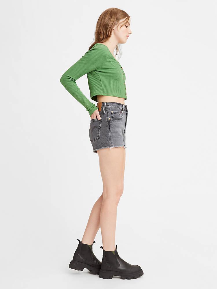 Levi's 501 Original High Rise Shorts in Mesa Cabo-The Trendy Walrus