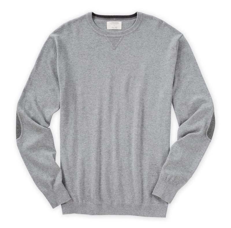 Linksoul Cotton-Cashmere Elbow Patch Sweater-The Trendy Walrus