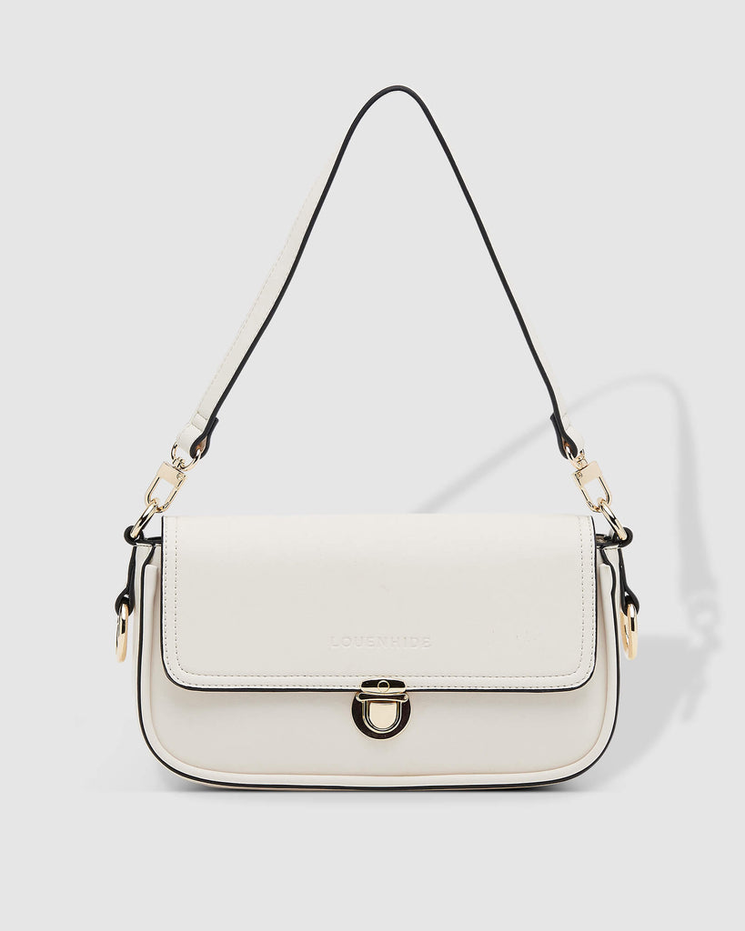 Louenhide Madeline Recycled Crossbody Bag In Vanilla-The Trendy Walrus