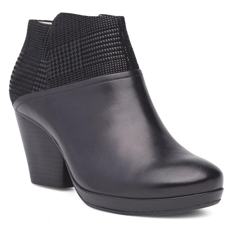 MILEY BLACK BURNISHED CALF-The Trendy Walrus