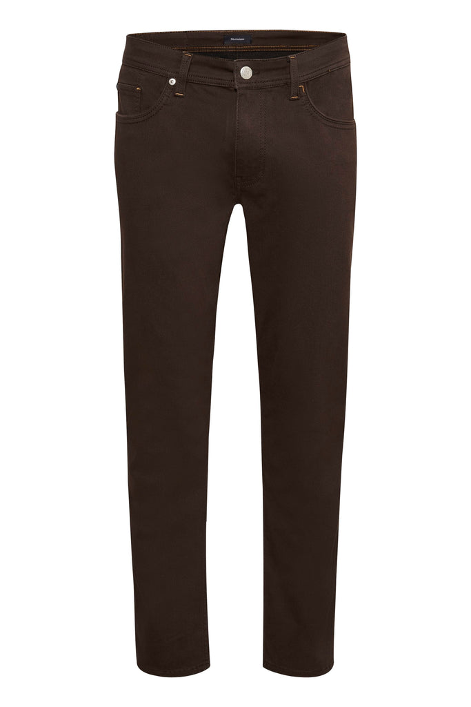 Matinique MApete Trouser In After Dark Brown-The Trendy Walrus