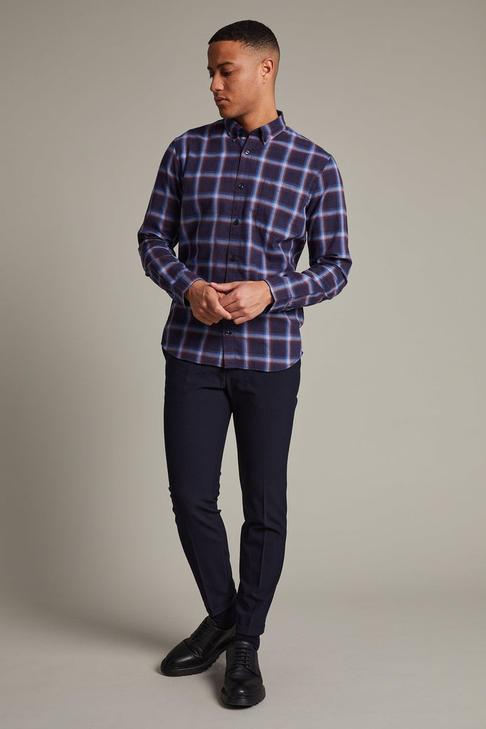 Matinique MaTrostol BD Shirt in Dark Navy-The Trendy Walrus