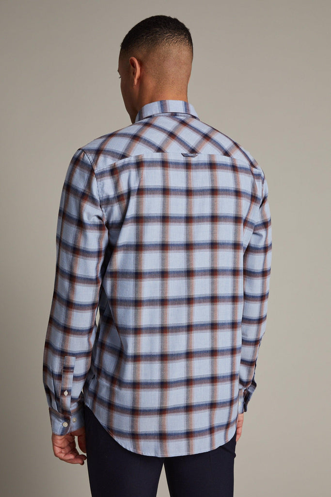 Matinique MaTrostol Shirt in Chambray Blue-The Trendy Walrus