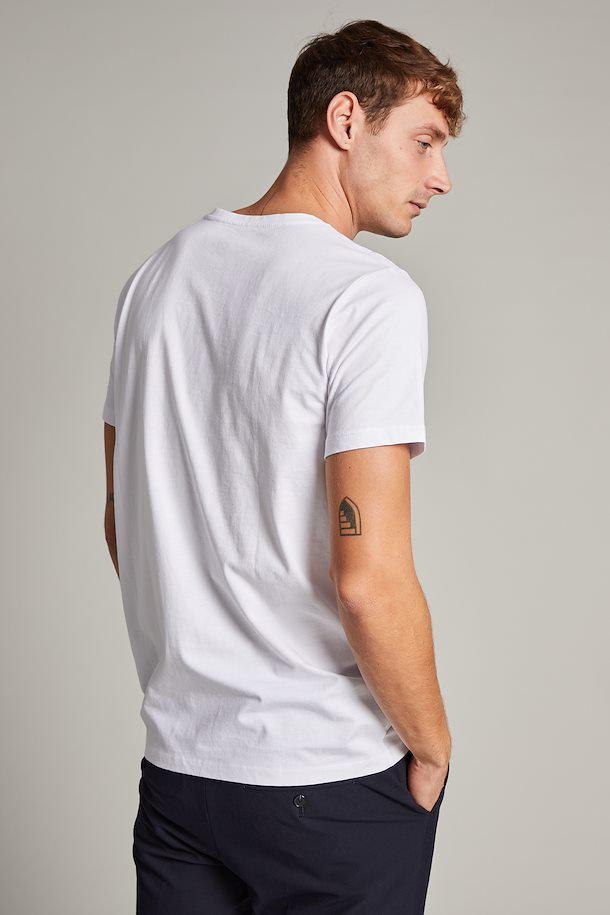 Matinique Majermane Pocket Print Tee in White-The Trendy Walrus