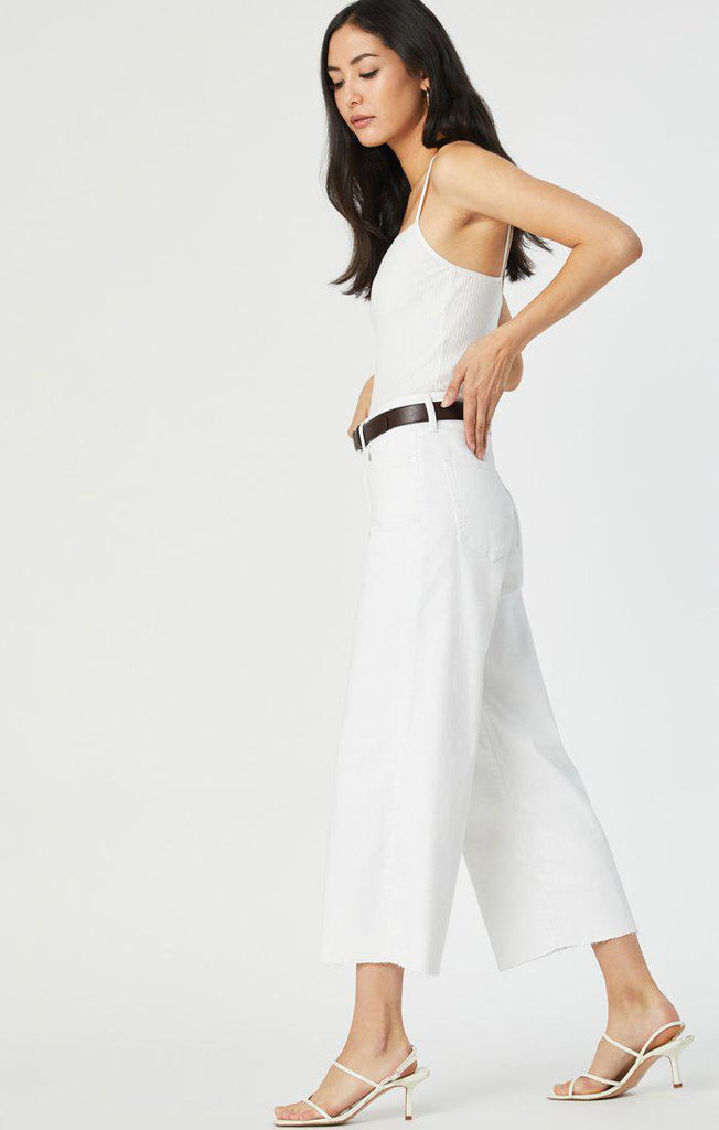 Mavi Bodrum in Off-White Stretch-The Trendy Walrus