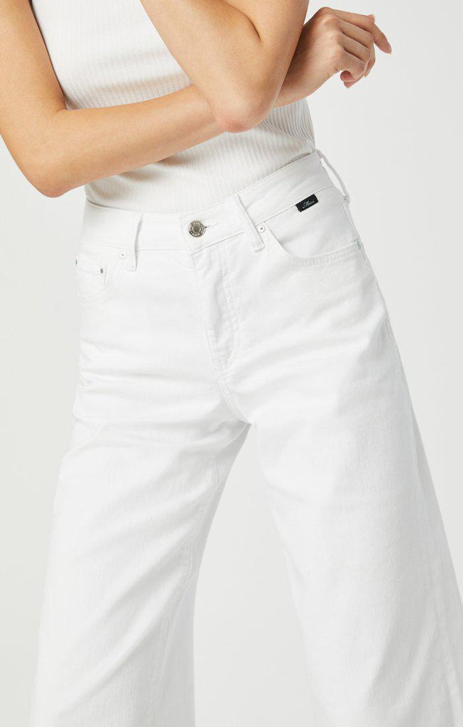 Mavi Bodrum in Off-White Stretch-The Trendy Walrus