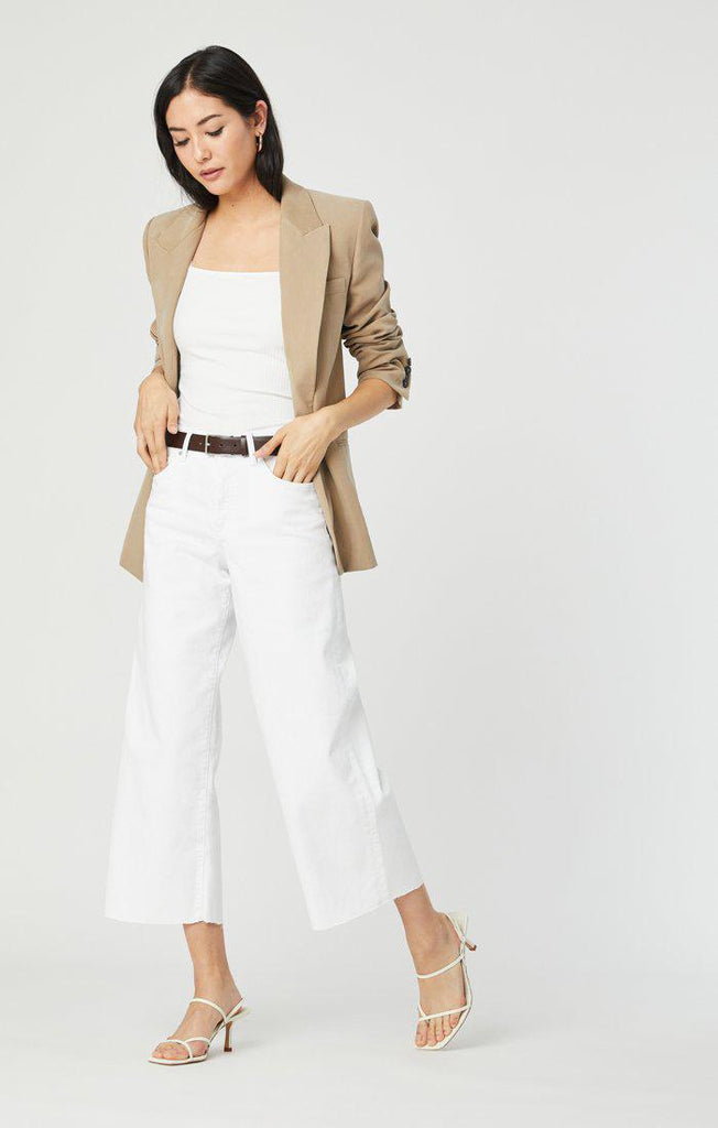 Mavi Bodrum in Off-White Stretch-The Trendy Walrus