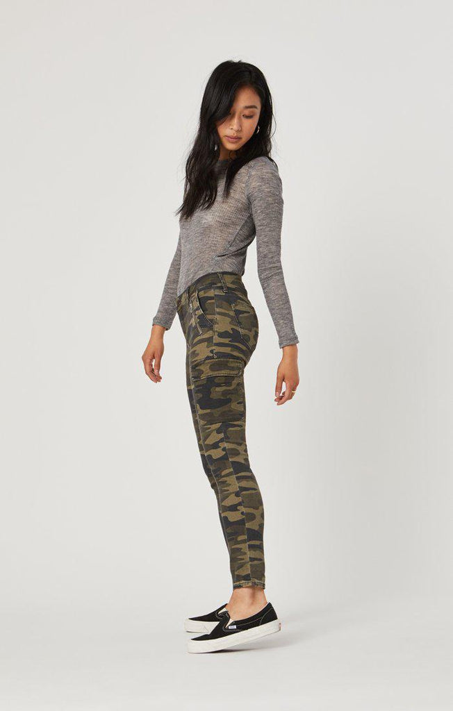 Mavi Juliette in Military Camoflague-The Trendy Walrus