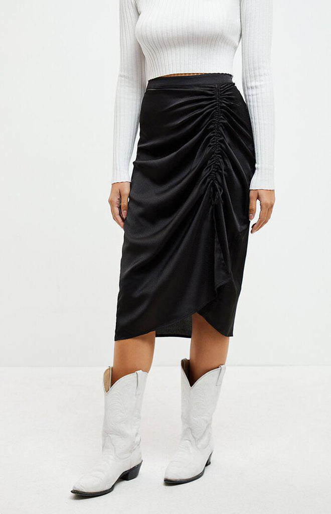 Minkpink Last Song Draw String Midi Skirt-The Trendy Walrus