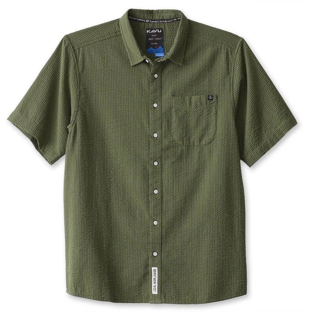 Nuff Said Short Sleeve Buttonup-The Trendy Walrus