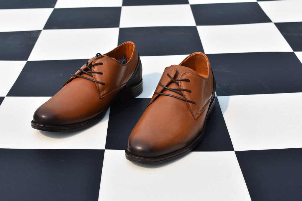 Pegada Camel Dress Shoes-The Trendy Walrus