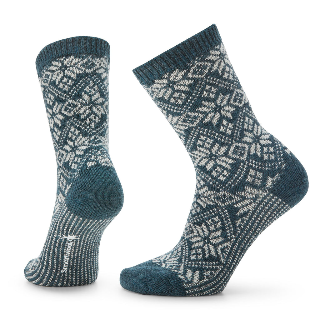 Smartwool Everyday Snowflake In Twilight Blue-The Trendy Walrus