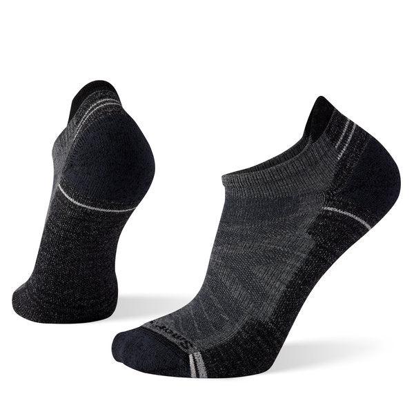 Smartwool Run Targeted Cushion Low Ankle Socks In Medium Grey-The Trendy Walrus