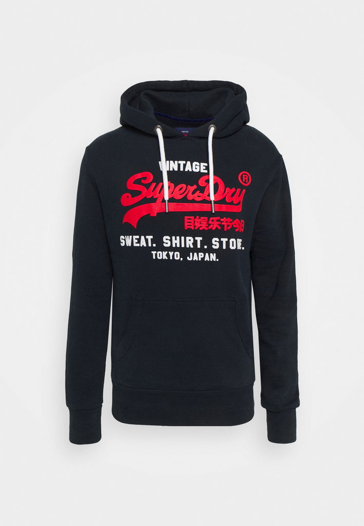 Superdry Envy Eclipse Sweat Shirt Shop Duo Hoodie In Navy-The Trendy Walrus