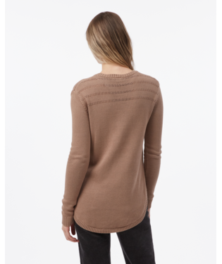 TenTree Forever After Sweater In Foxtrot Brown-The Trendy Walrus