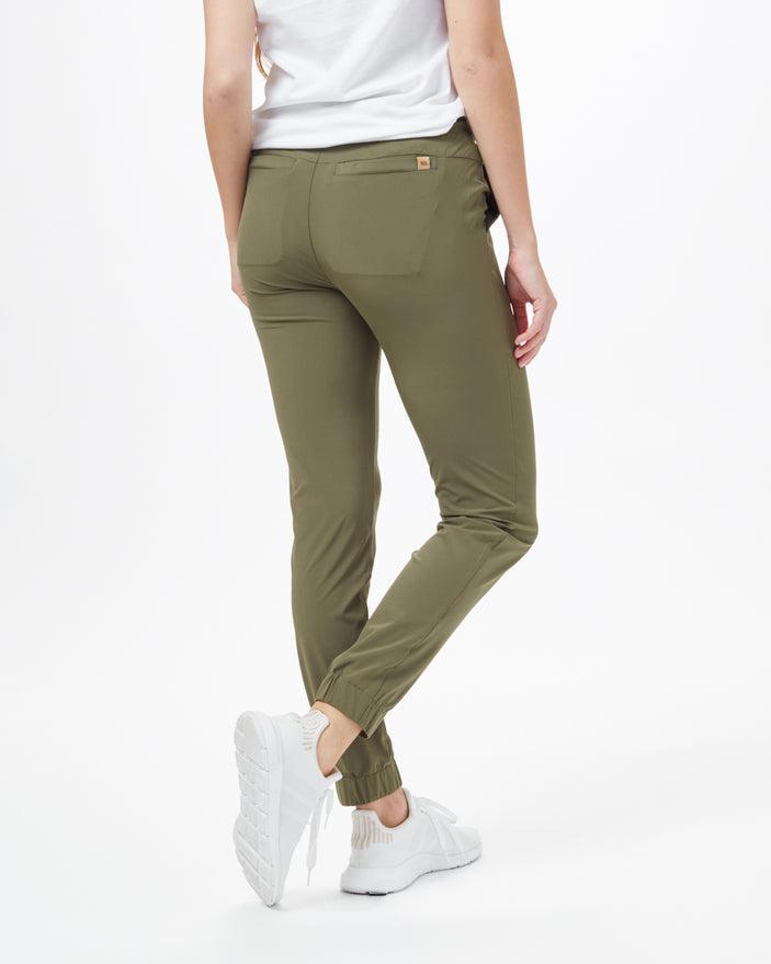 Tentree Destination Pacific Jogger in Olive Night Green