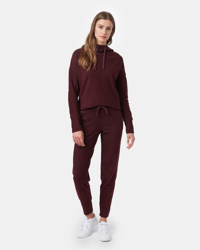 Tentree Luxe Sweatpants in Mulberry-The Trendy Walrus