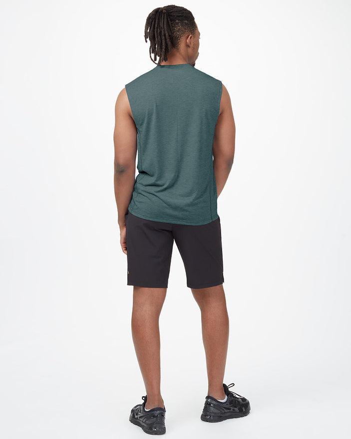 Tentree Men's In Motion Tank in Sea Green-The Trendy Walrus