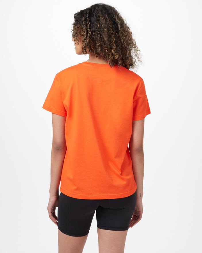 Tentree Organic Cotton Relaxed T-Shirt in Electric Orange-The Trendy Walrus