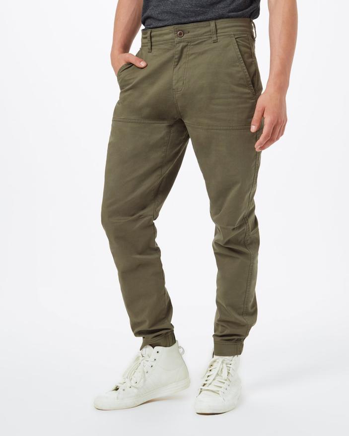 Tentree Stretch Twill Everyday Jogger in Olive Night Green | Free – The ...