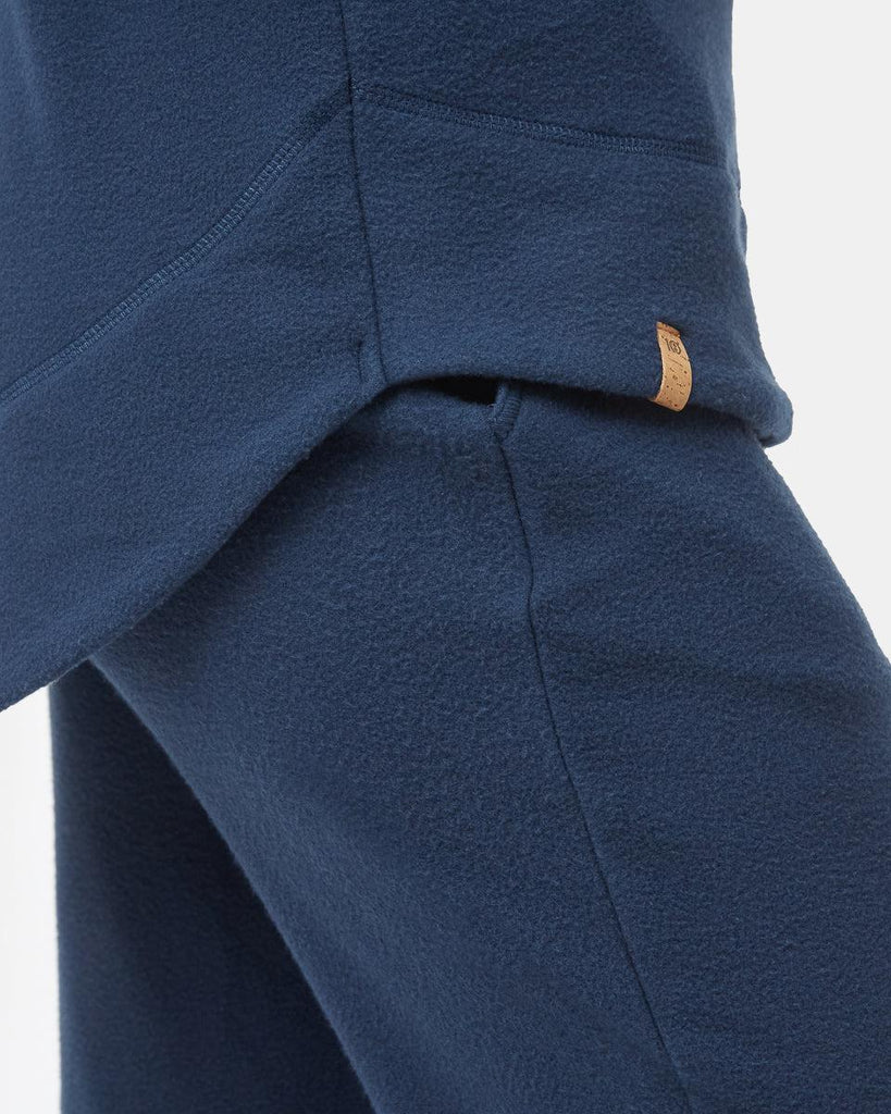 Tentree W Luxe Cowl Fleece In Dress Blue-The Trendy Walrus