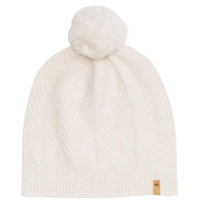 Tentree Wool Tree Cable Beanie in Elm White Heather-The Trendy Walrus
