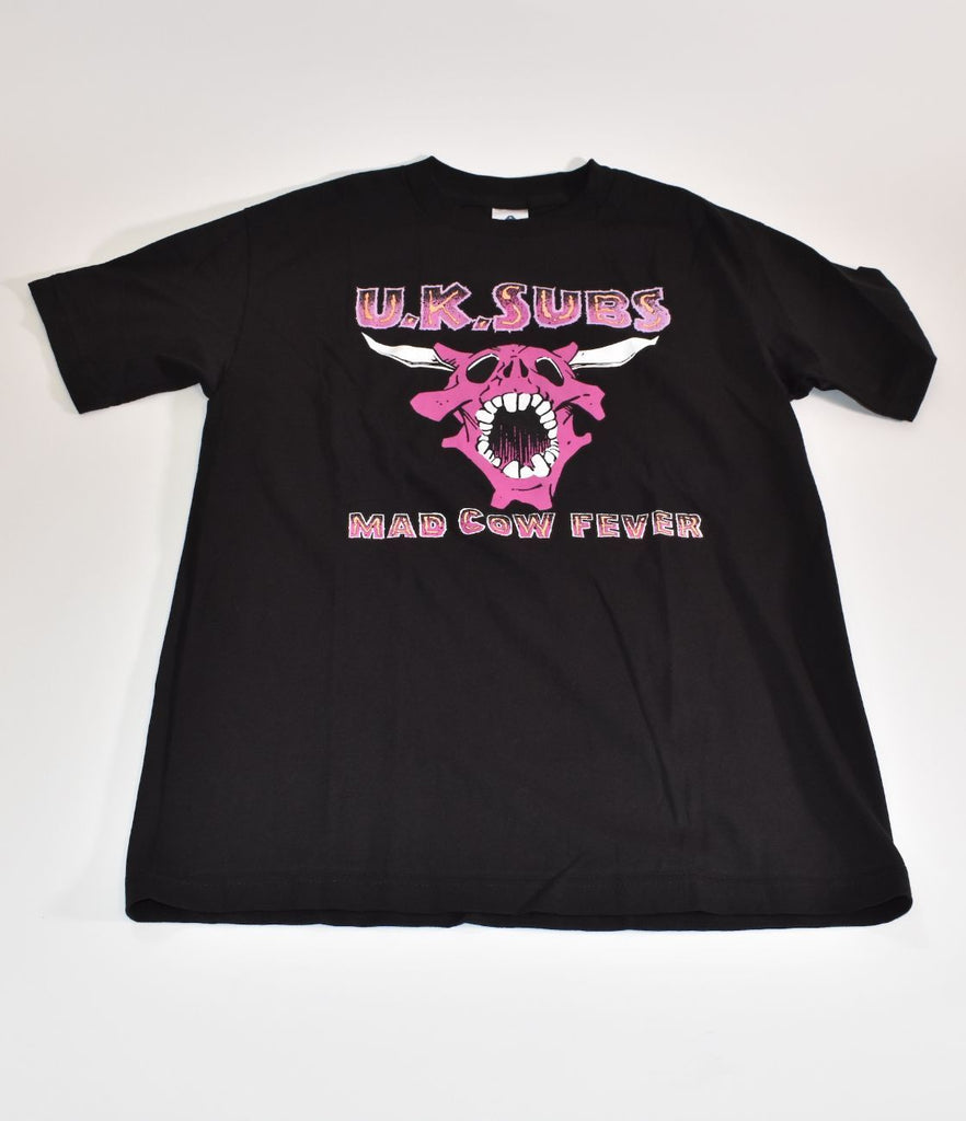 UK Subs - Mad Cow Mens T-Shirt-The Trendy Walrus