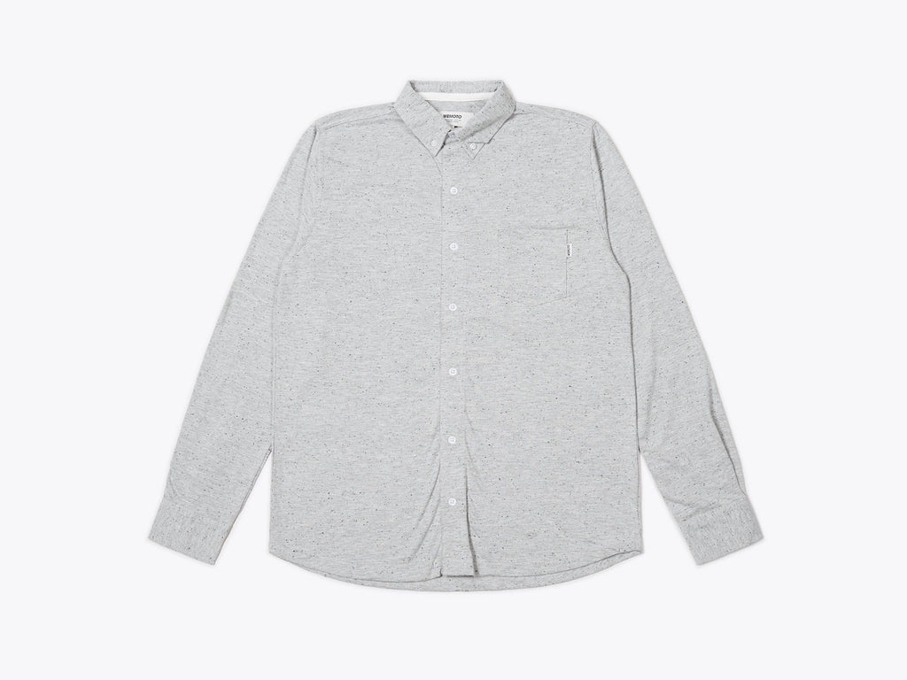 Wemoto Shaw Button-up in Grey-The Trendy Walrus